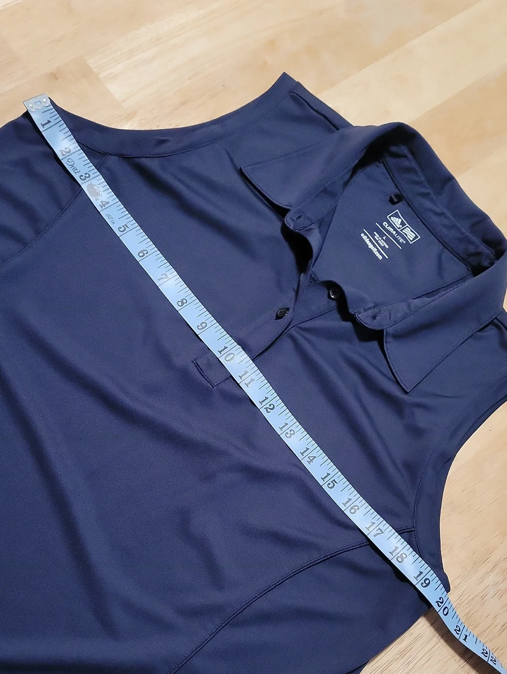 adidas Women’s Sleeveless Polo Golf Shirt - Dark Navy - Size LARGE